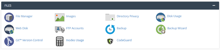 File Management Section Inside Your Cpanel Account.